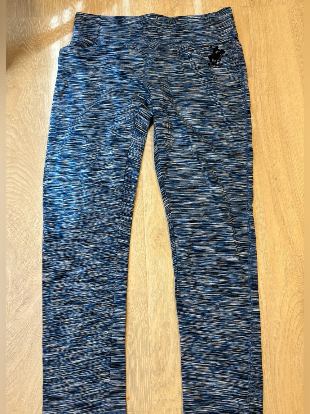 Polo Ralph Lauren Blue Space-Dye Leggings - Size L